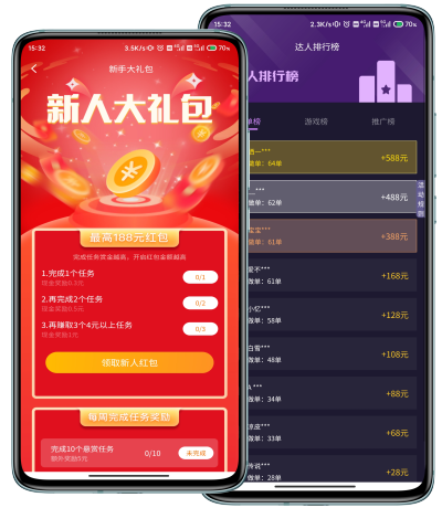 赚钱了